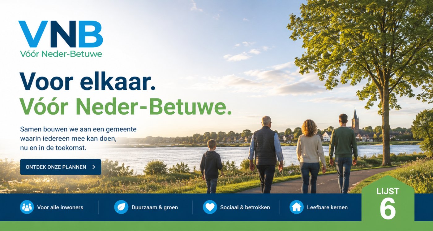 Inwoners met elkaar in Neder-Betuwe